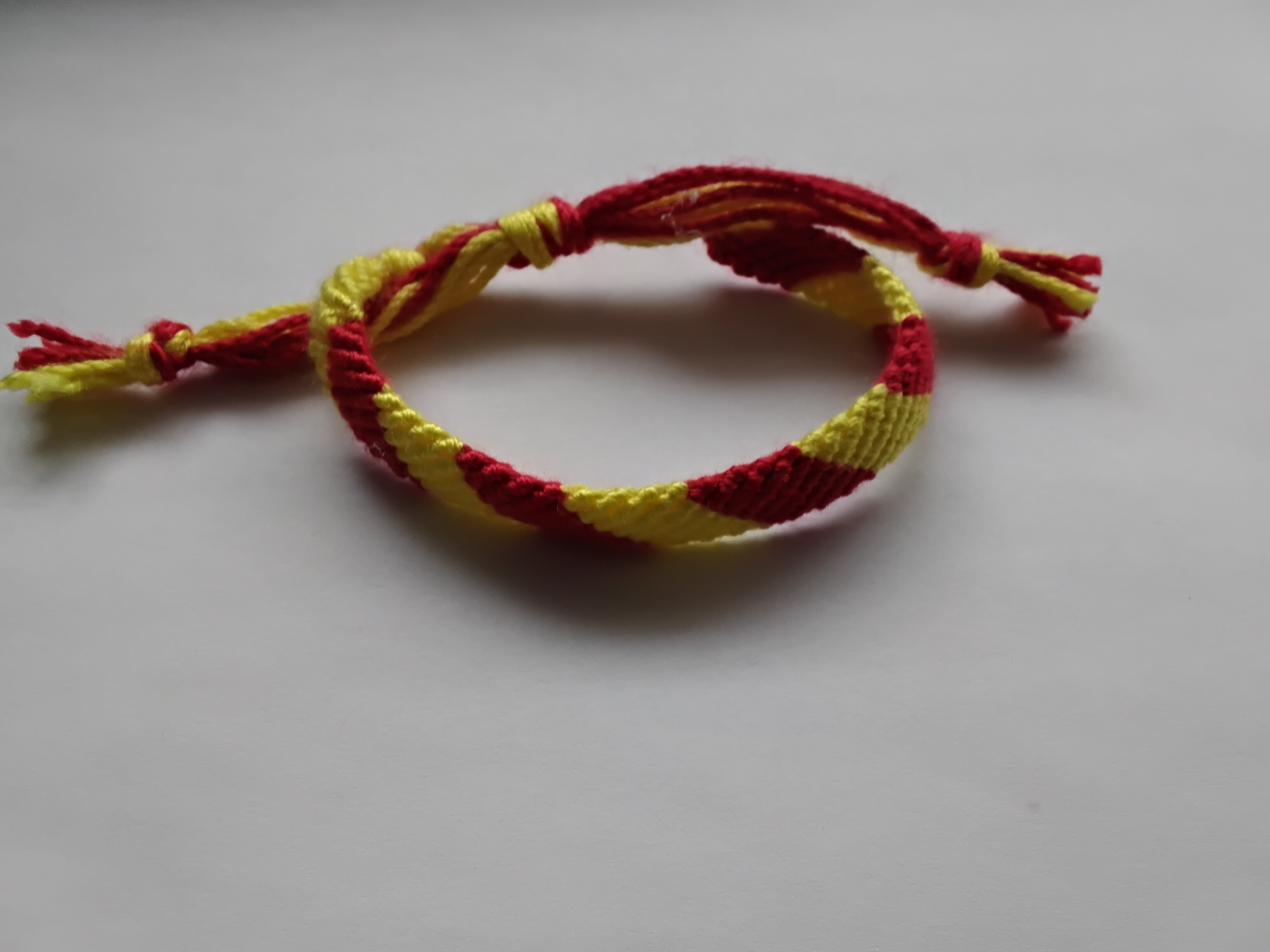 Pulsera de nudos de selección española
